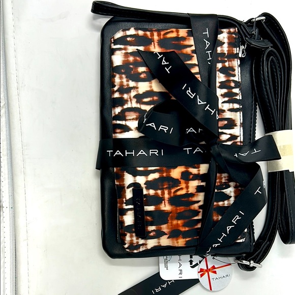 NWT Tahari Black and Brown Women's Bag - Picture 2 of 5